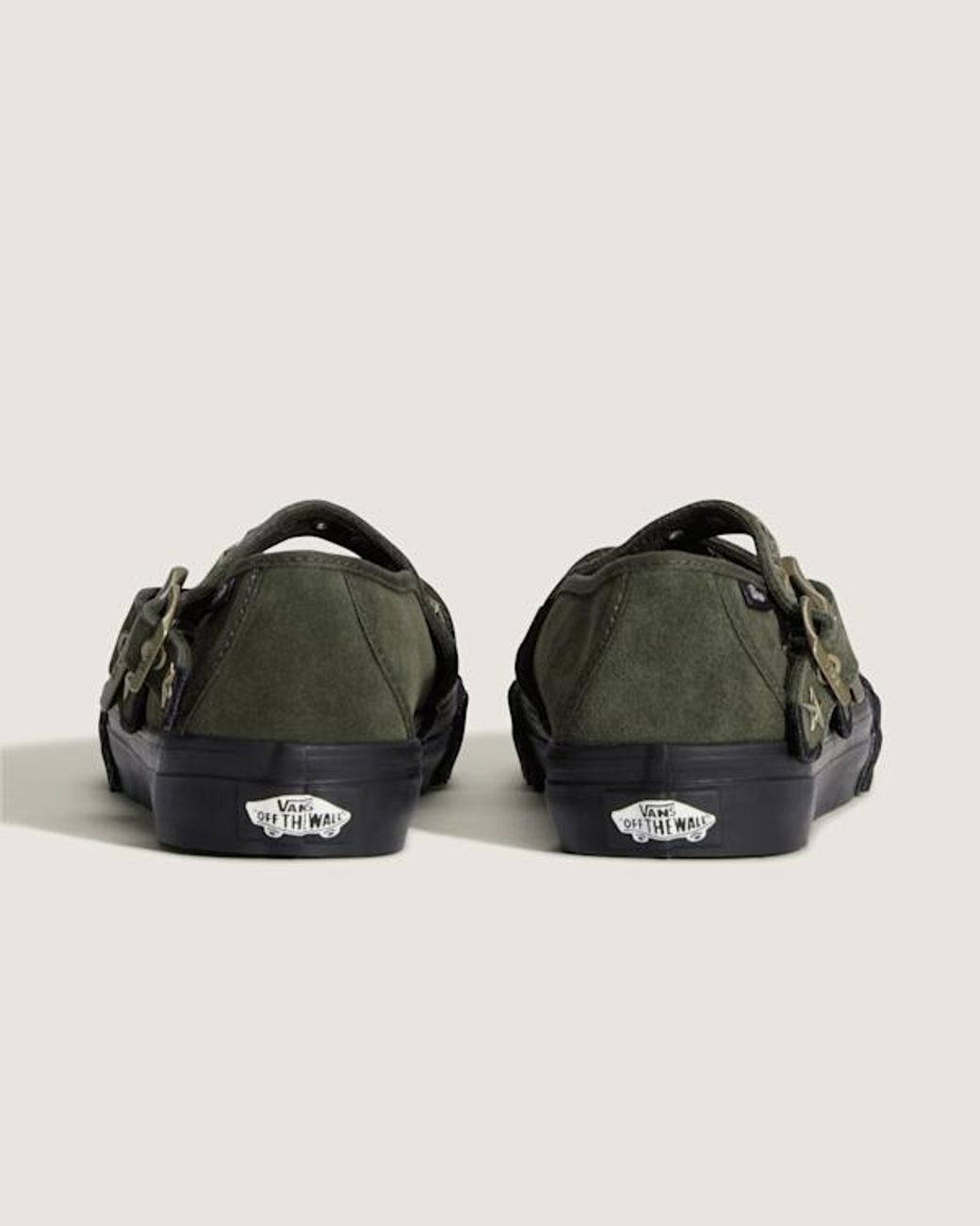 Vans Black Mary Jane Straps Shoes for men