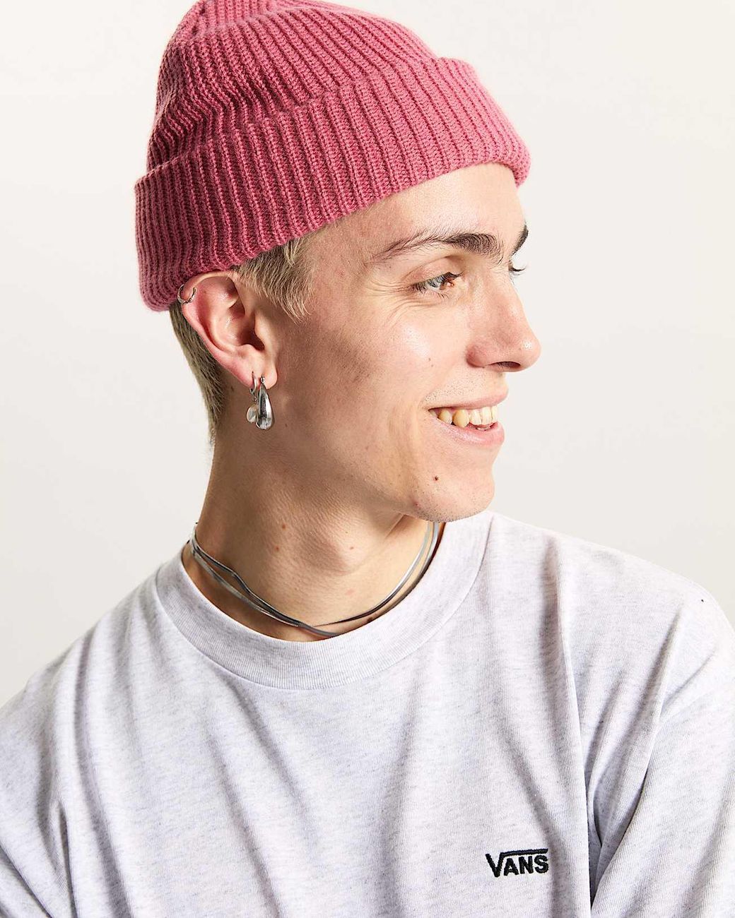 Vans Red Core Basic Cuff Beanie for men