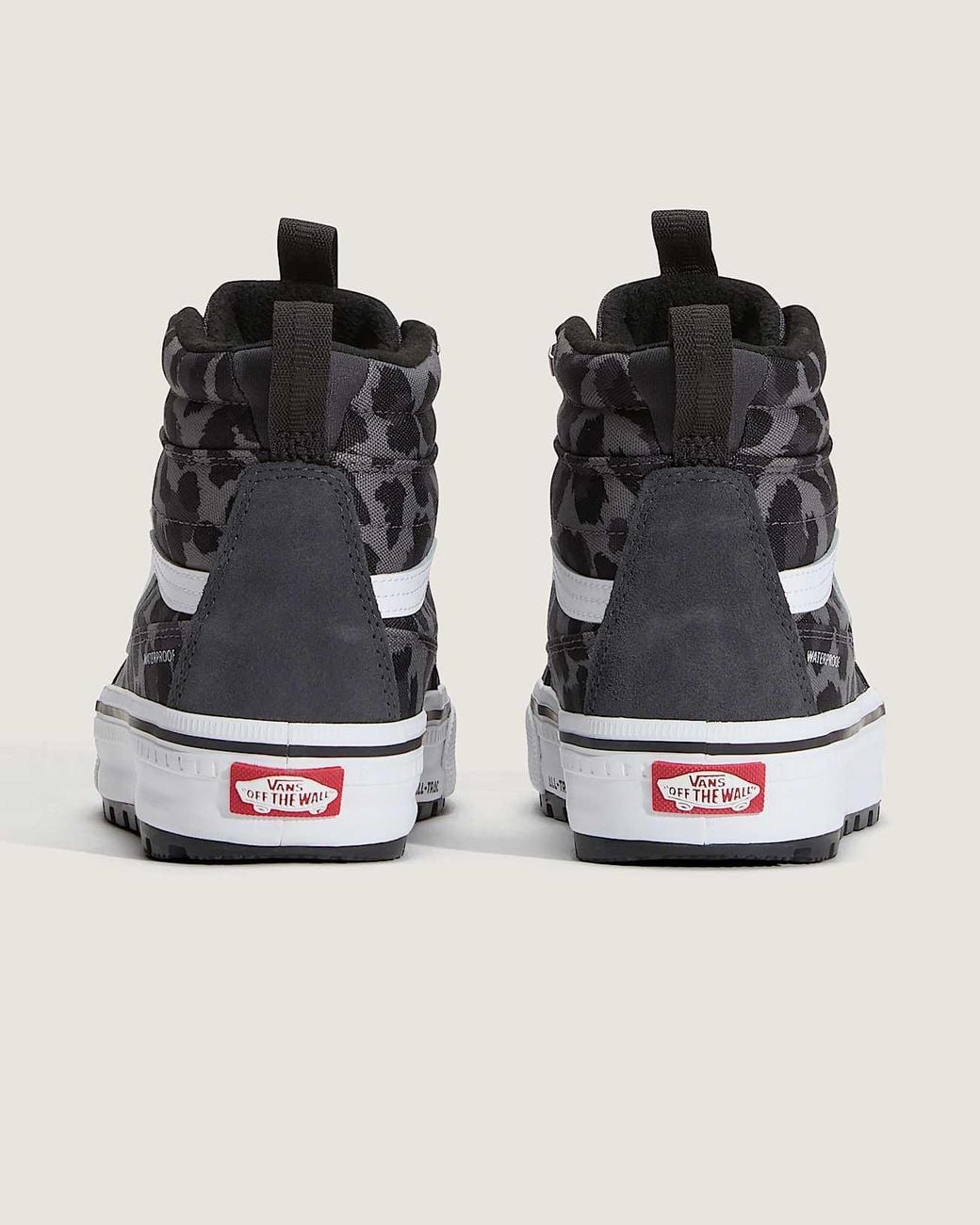 Vans Gray Sk8-Hi Waterproof Insulated Shoes for men