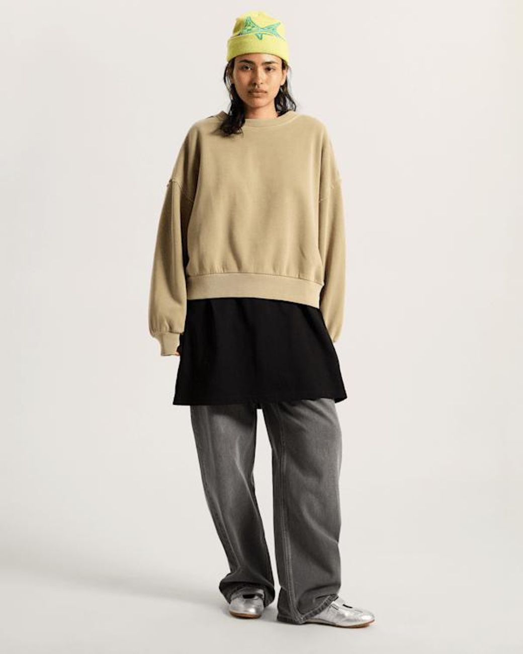 Vans Natural Got Your Back Crew Sweatshirt, Damen, Größe