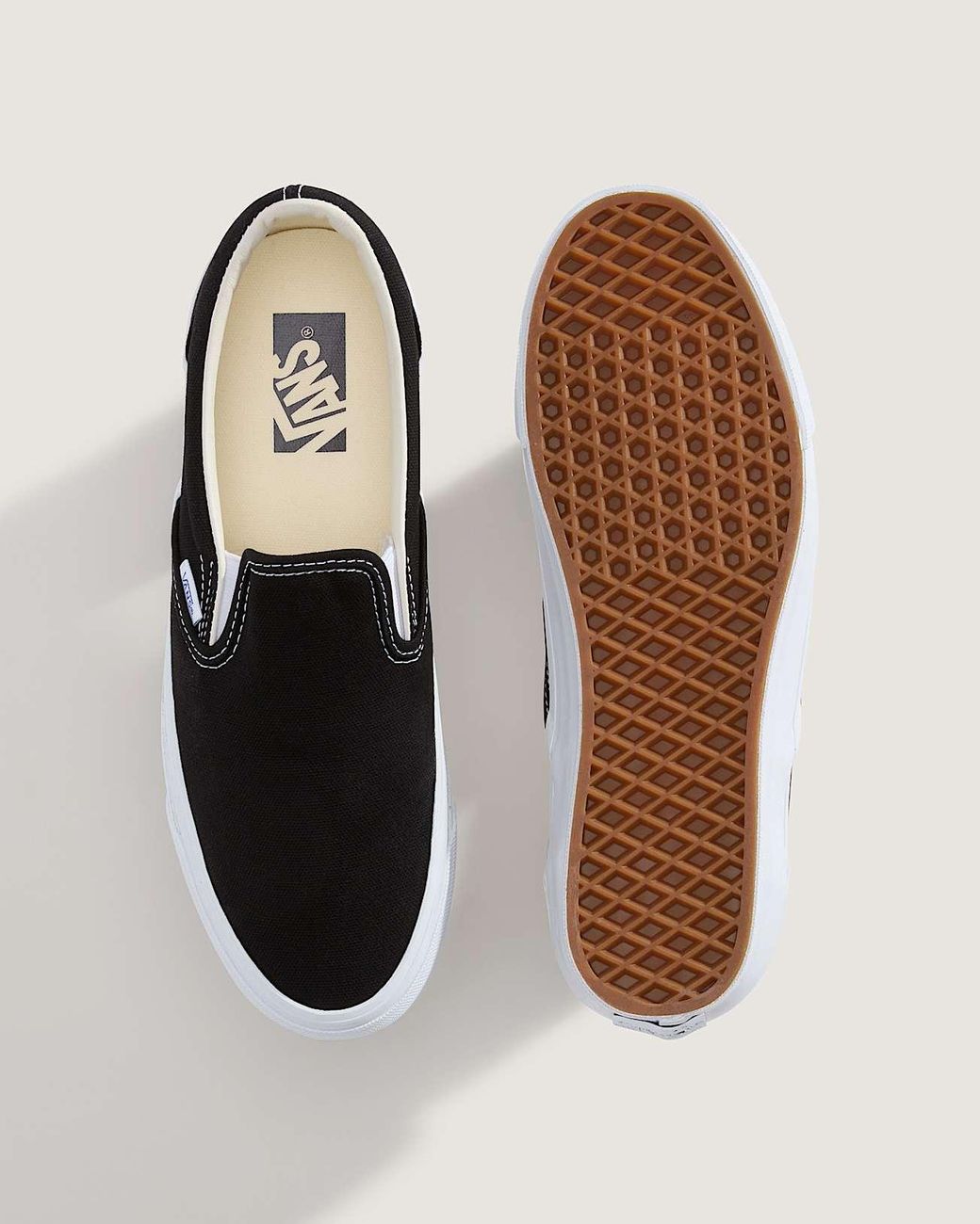 Vans Black Premium Slip-On 98 Shoes for men