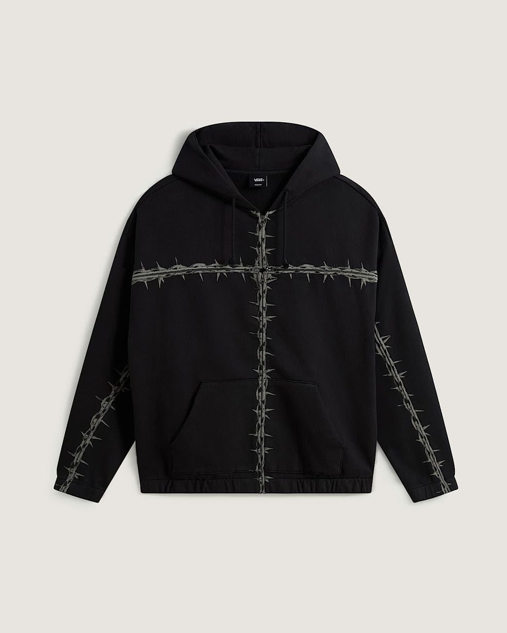 Vans A.O.D. By Slam Jam T Kapuzenjacke, Herren, Größe in Black für Herren