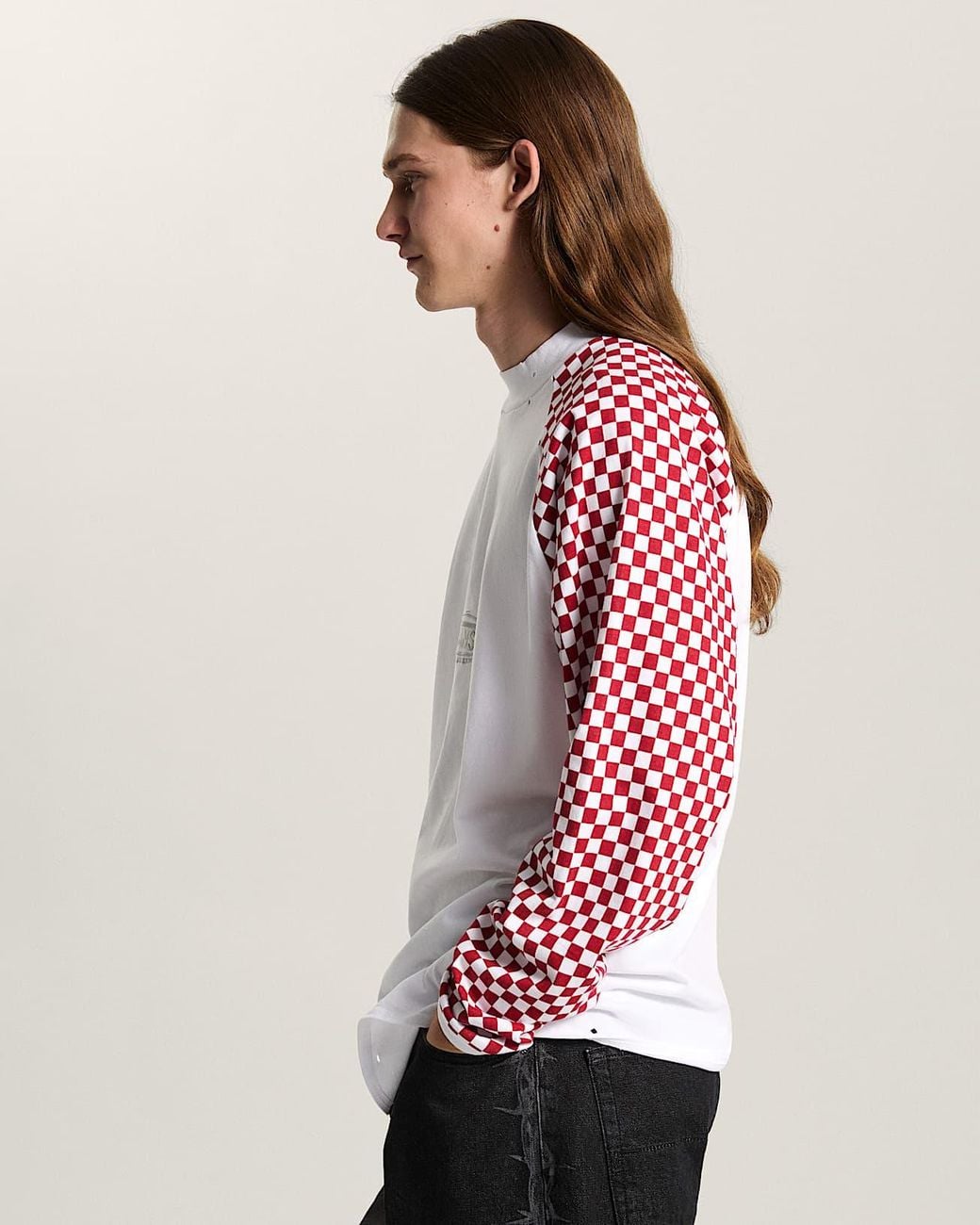 Vans A.O.D. By Slam Jam Racing Langarmshirt, Herren, Größe in Pink für Herren