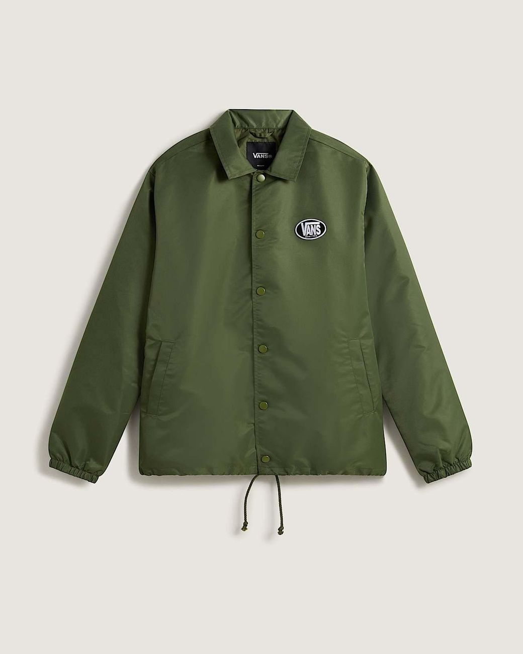 Vans Green Torrey Nylon Coaches Jacket for men