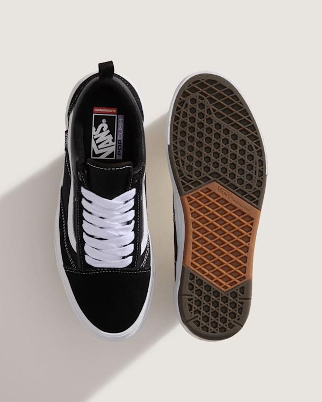 Vans Black Skate Old Skool Wafflecup Shoes for men