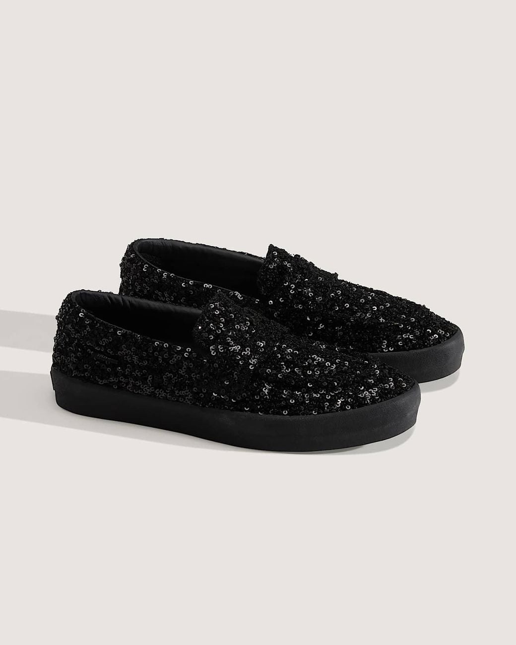 Vans Black Skate Loafer Shoes for men
