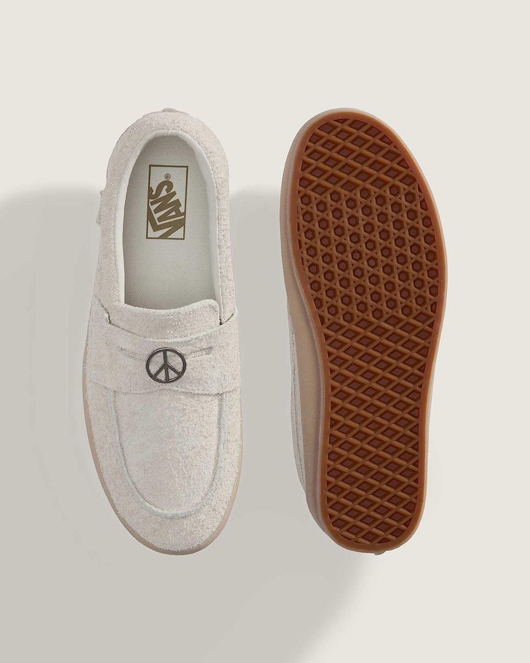 Vans Natural Skate Loafer Shoes for men