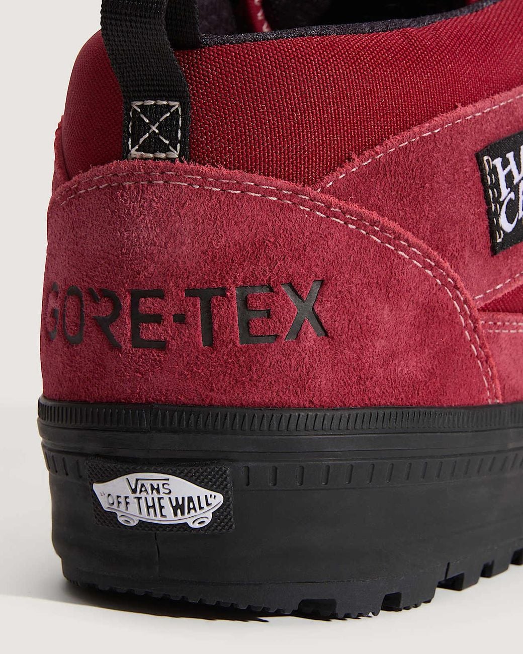 Vans Red Half Cab Gore-Tex Shoes for men