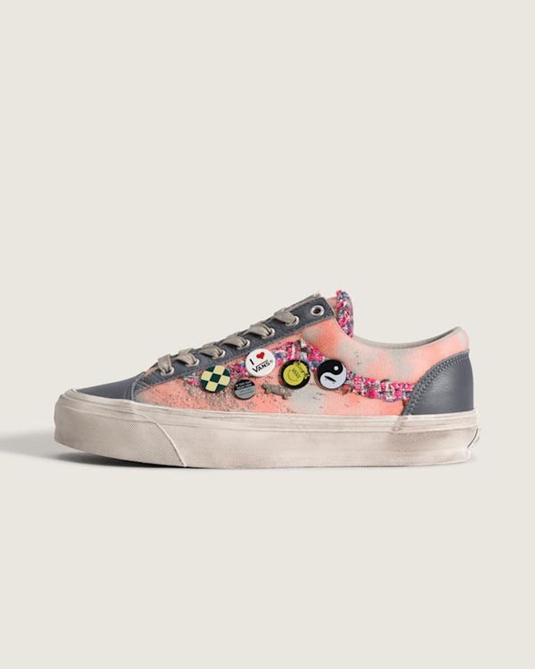 Vans Pink Premium Old Skool 36 Shoes for men