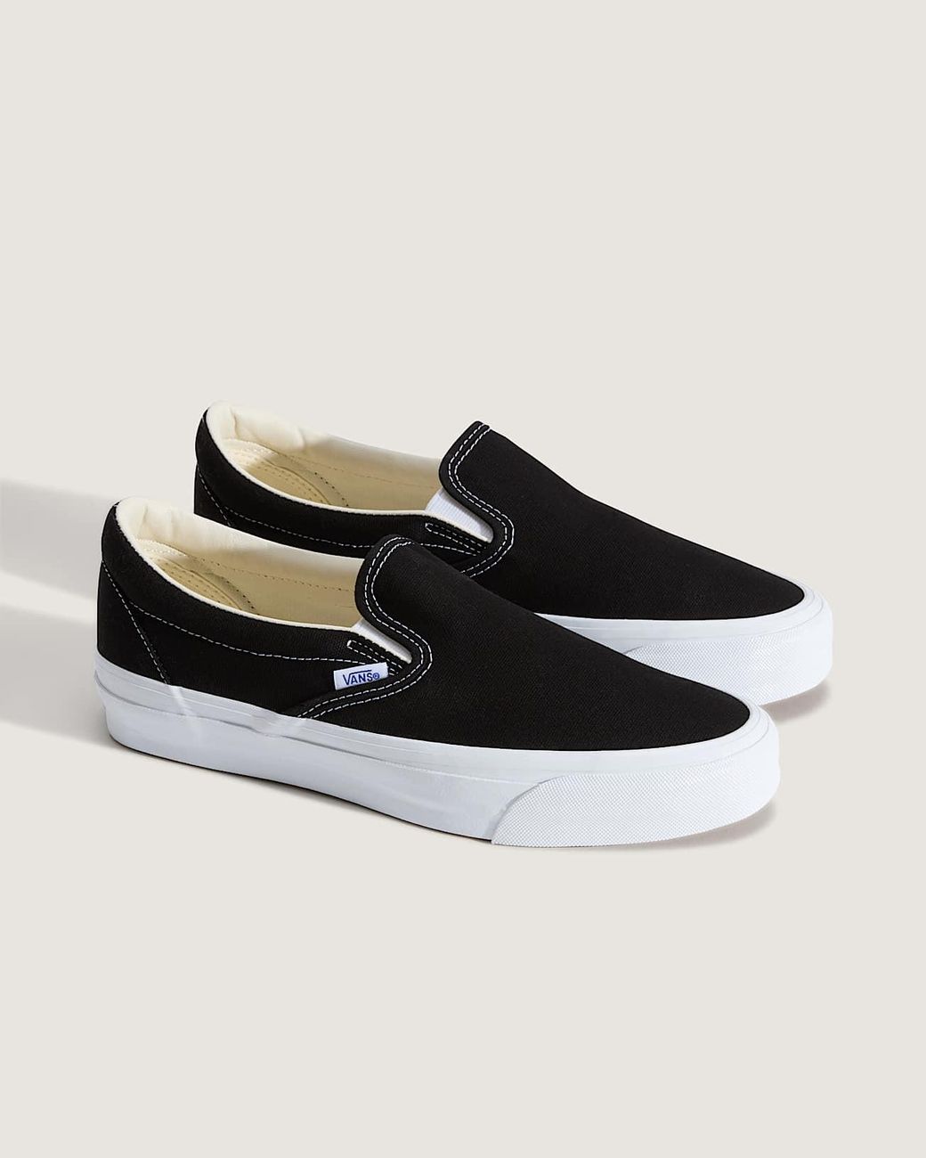 Vans Black Premium Slip-On 98 Shoes for men