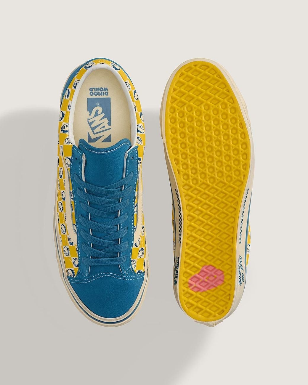 Vans Blue Premium Old Skool 36 Shoes for men