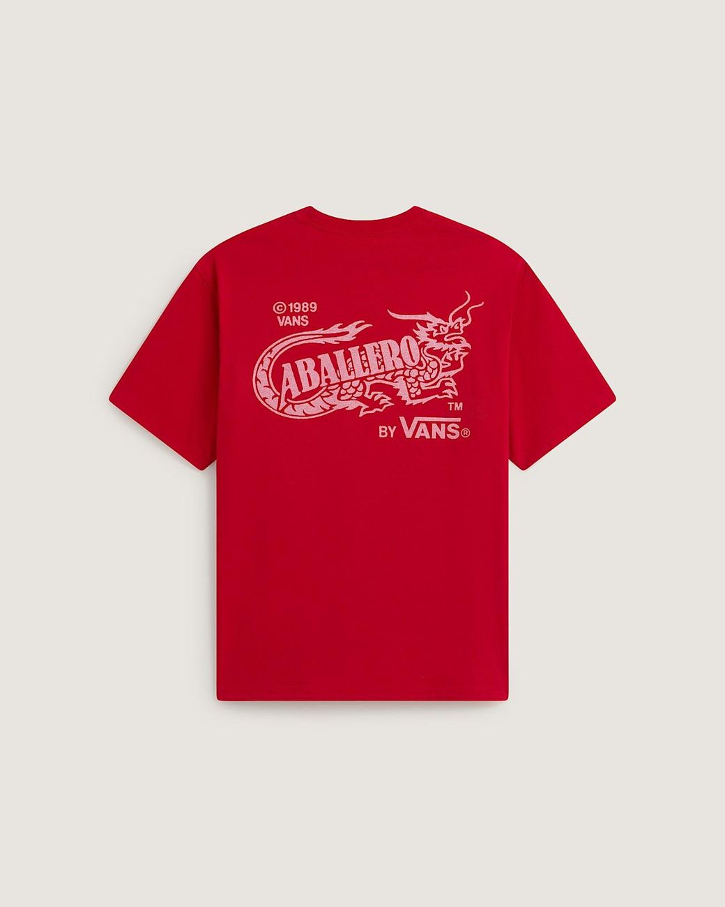 Vans Red Caballero T-Shirt for men