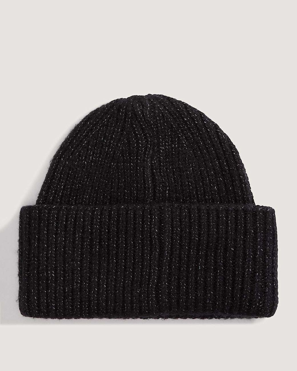 Vans Black Densmore Wide Cuff Beanie for men