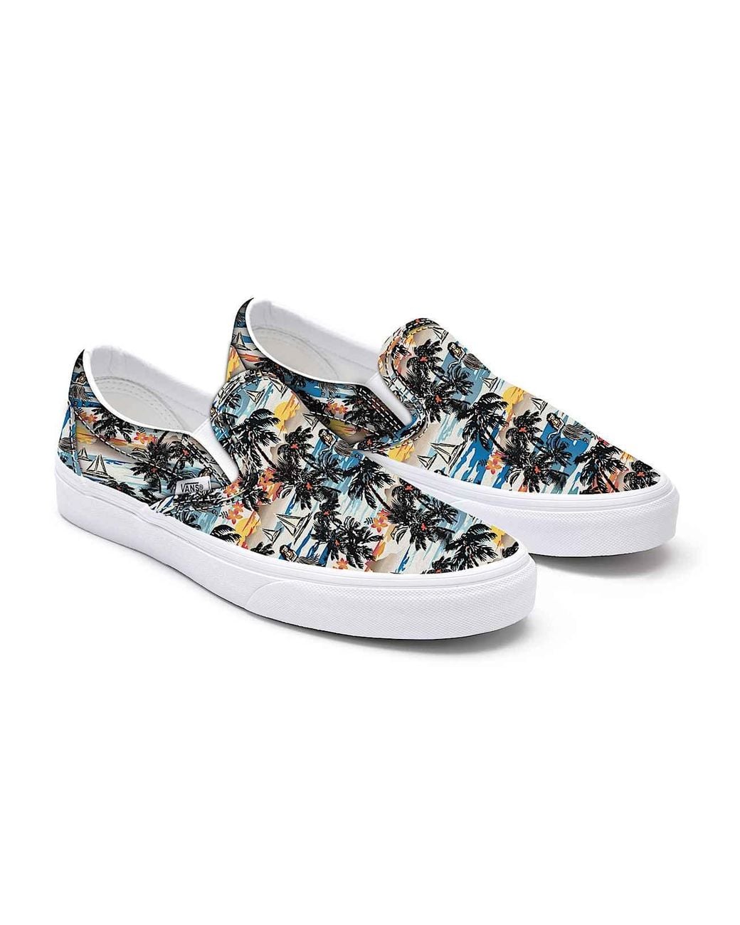 Vans Blue Customs Aloha Slip-On for men