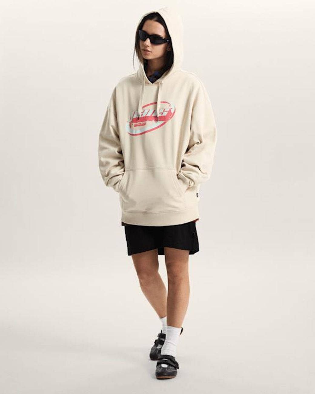 Vans Natural V2K Os Hoodie, Damen, Größe