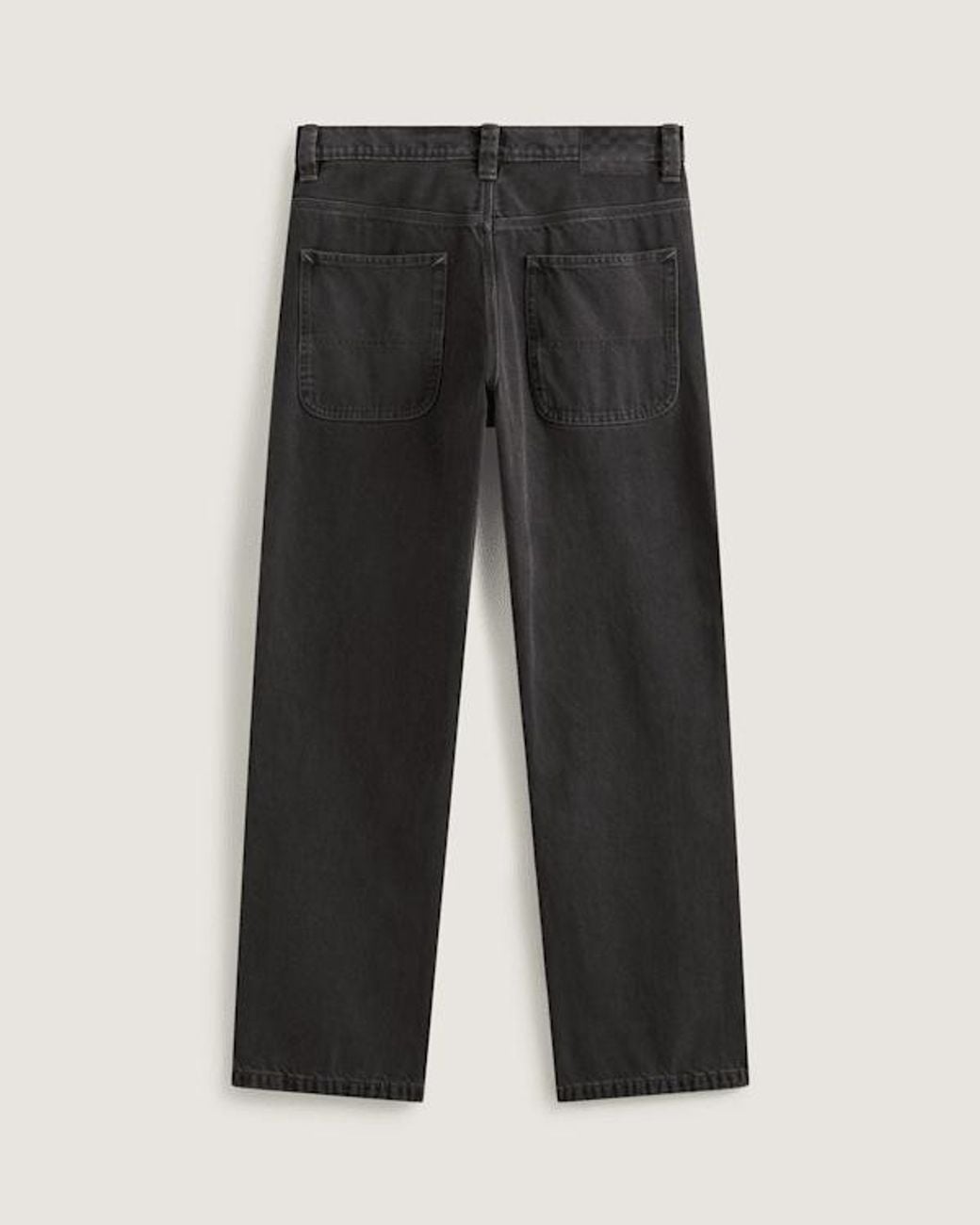 Vans Black Skate Loose Bootcut Denim Trousers for men