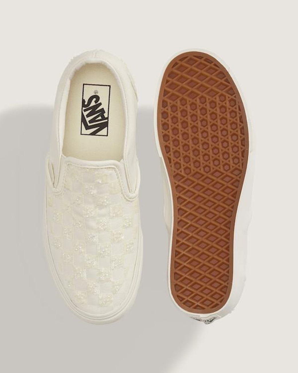 Vans Natural Classic Slip-On Shoes for men