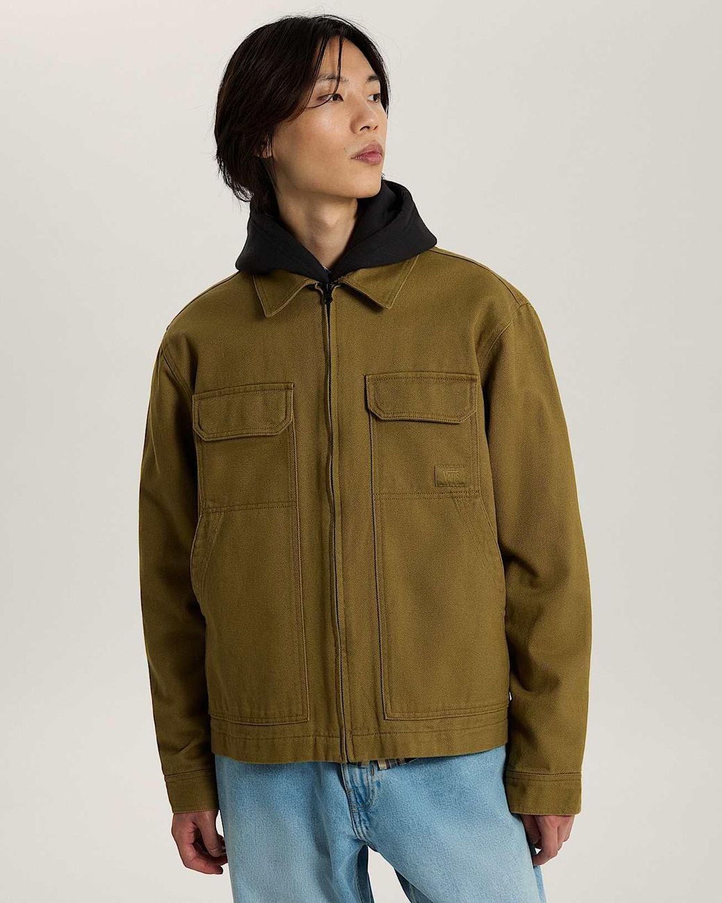 Vans Green Mcavoy Ii Zip Station Jacket for men