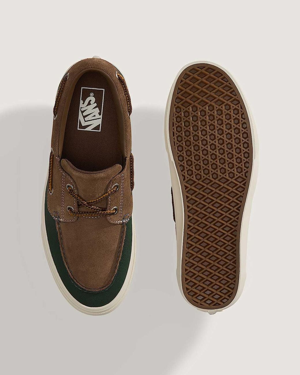 Vans Bootsschuhe Mit 2 Ösen, Herren, Größe in Brown für Herren
