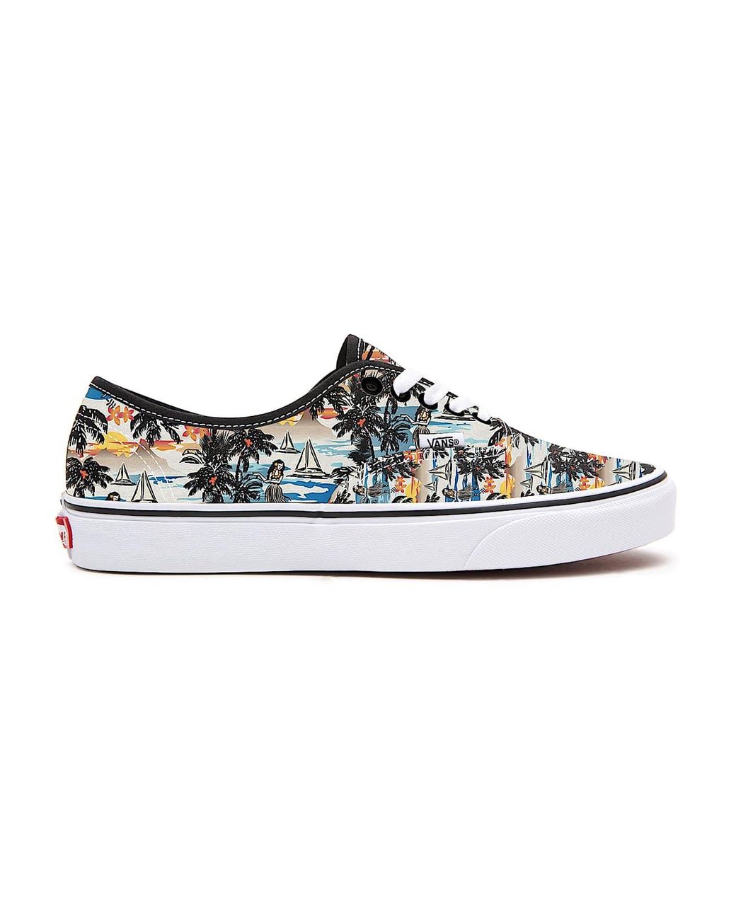 Vans White Customs Aloha Authentic for men