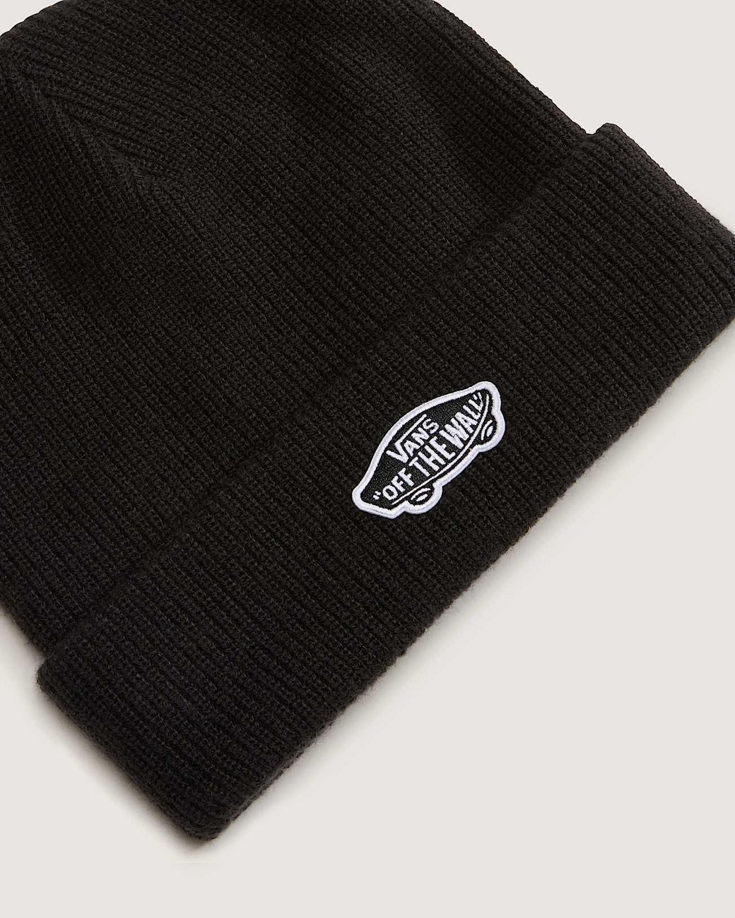 Vans Black Classic Cuff Beanie for men