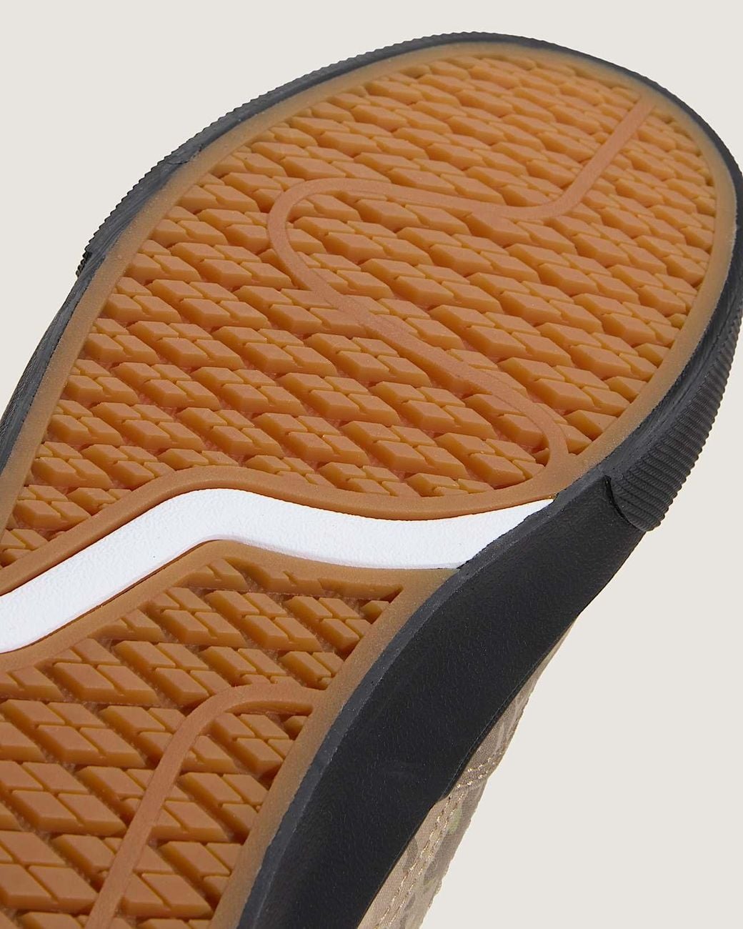 Vans Brown Skate Curren Caples Shoes for men