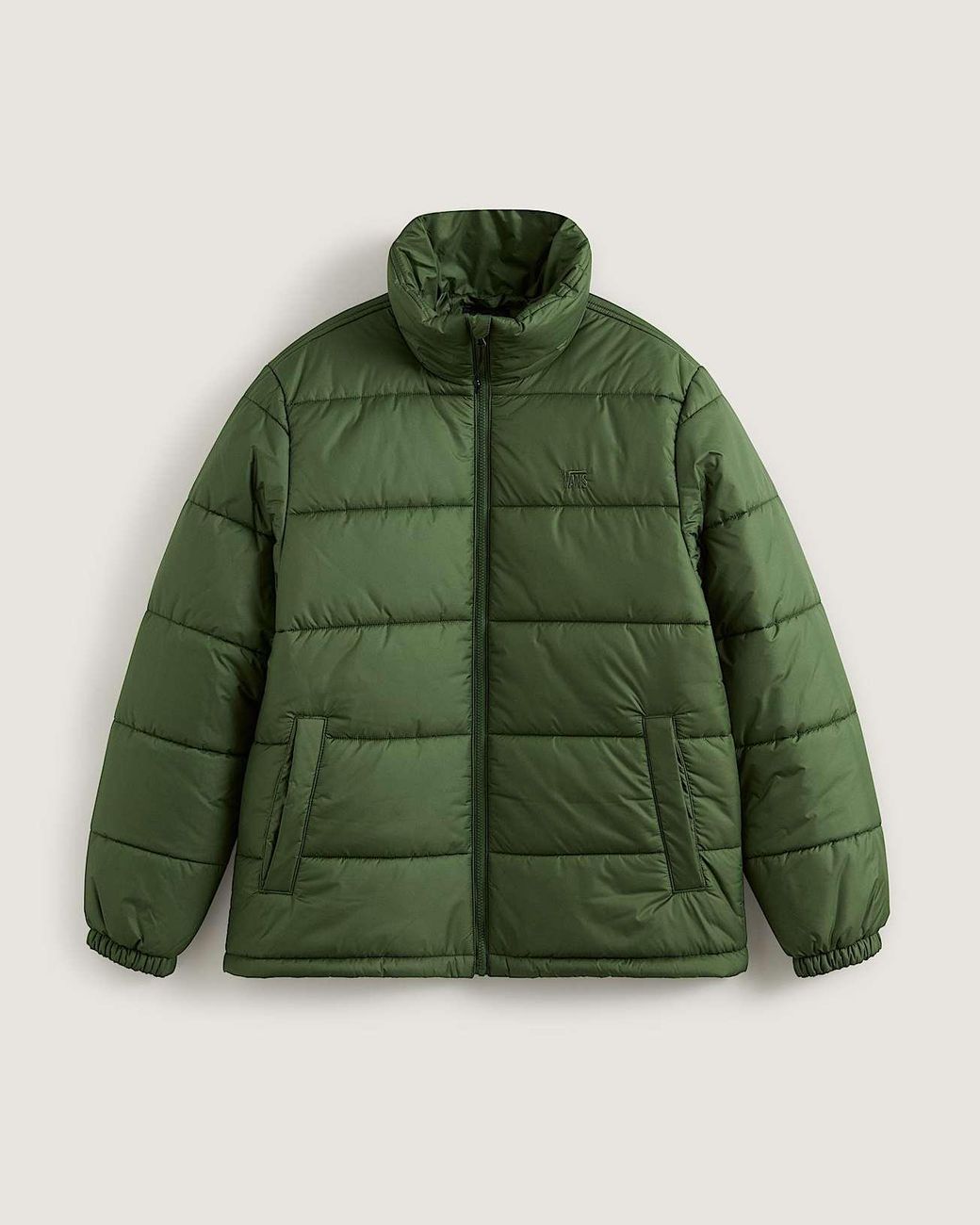 Vans Green Hillgate Puffer Jacket for men