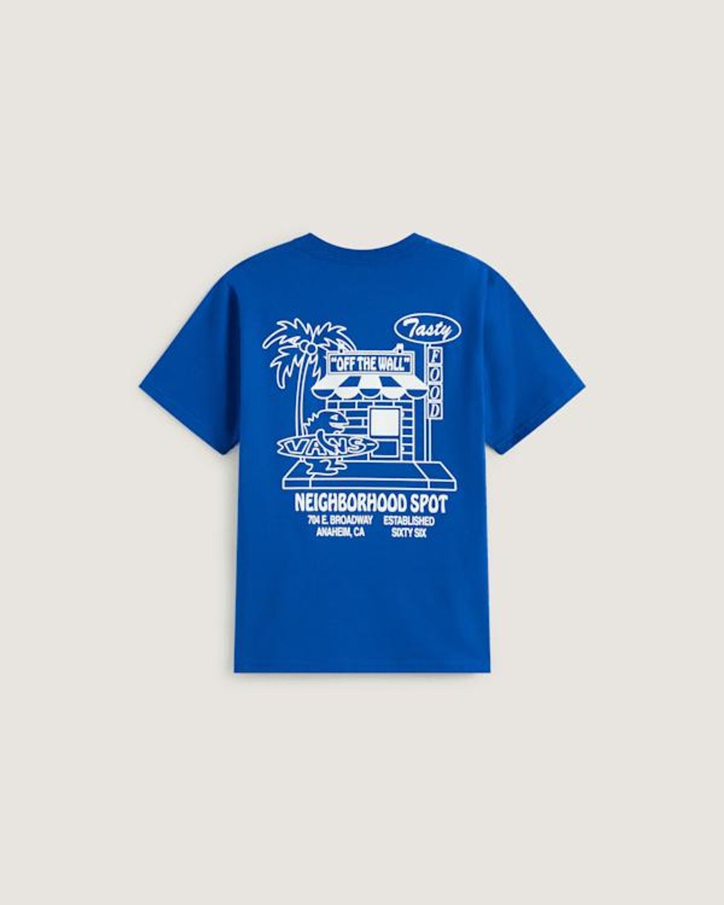Vans Blue Food Spot Ss Tee Classic