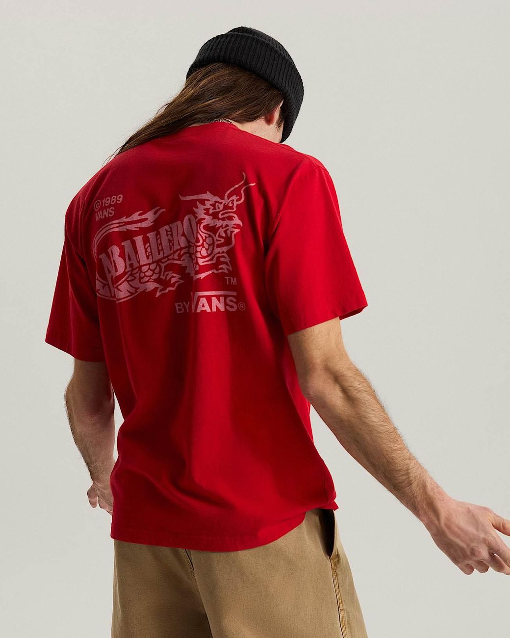 Vans Red Caballero T-Shirt for men