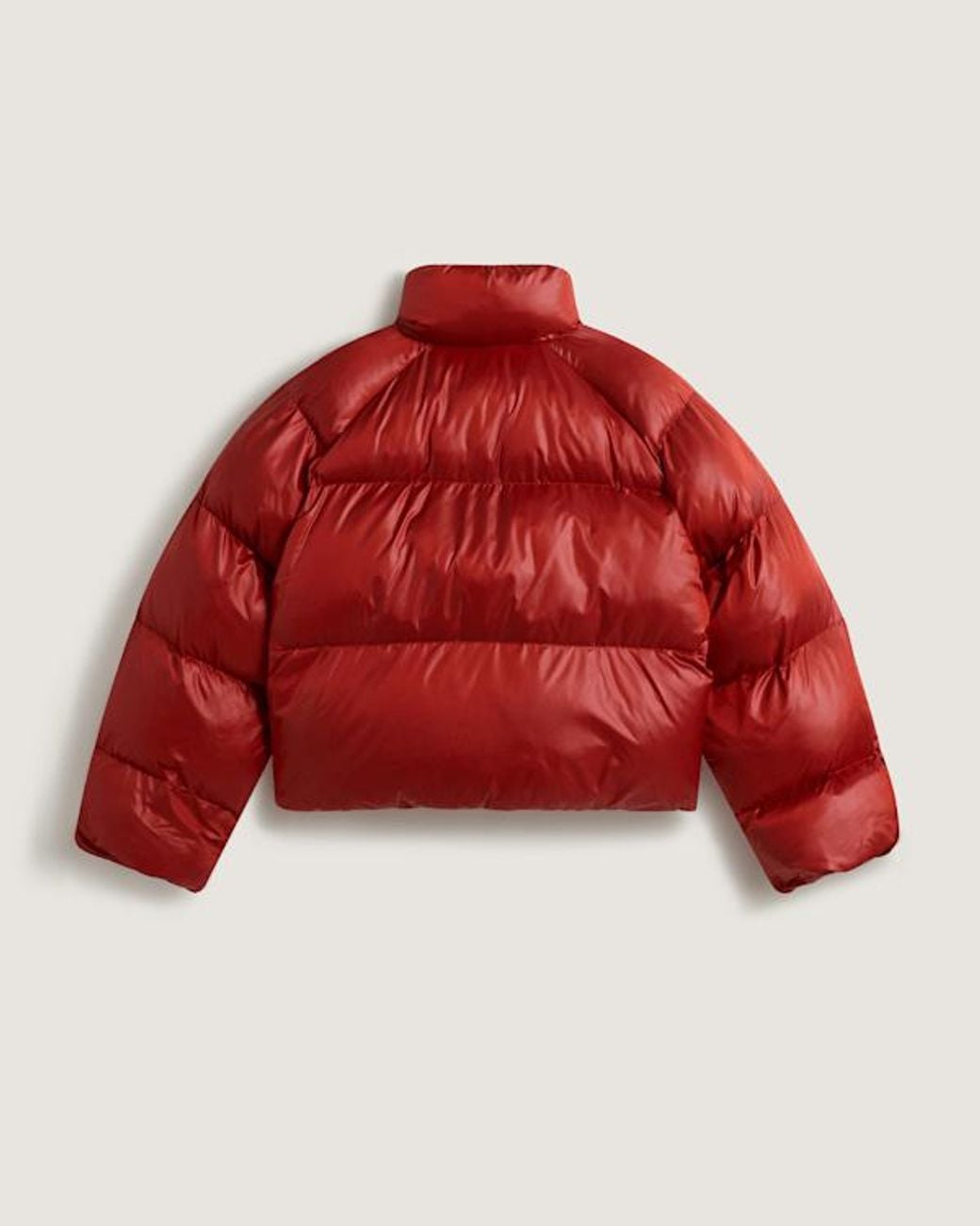 Vans Red Puffer Poppy Ember