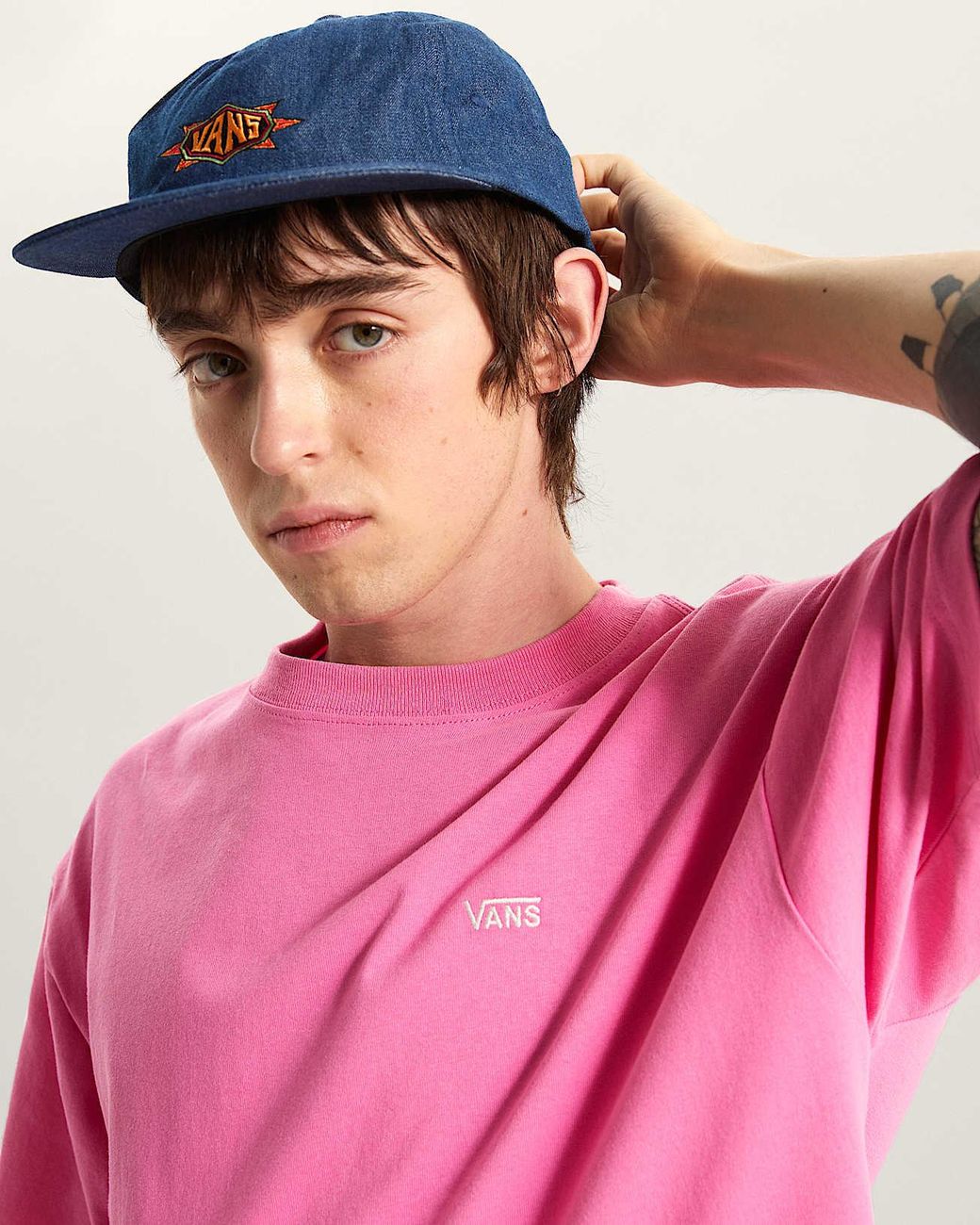 Vans Blue Hypnotist Jockey Hat for men