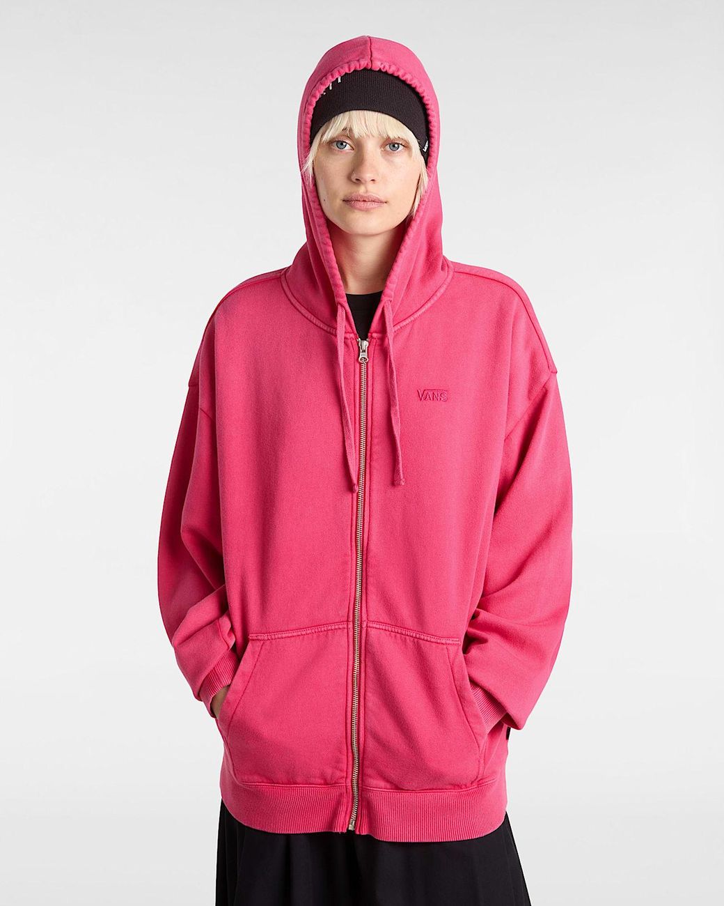 Vans Pink Everyday Zip Pullover Hoodie