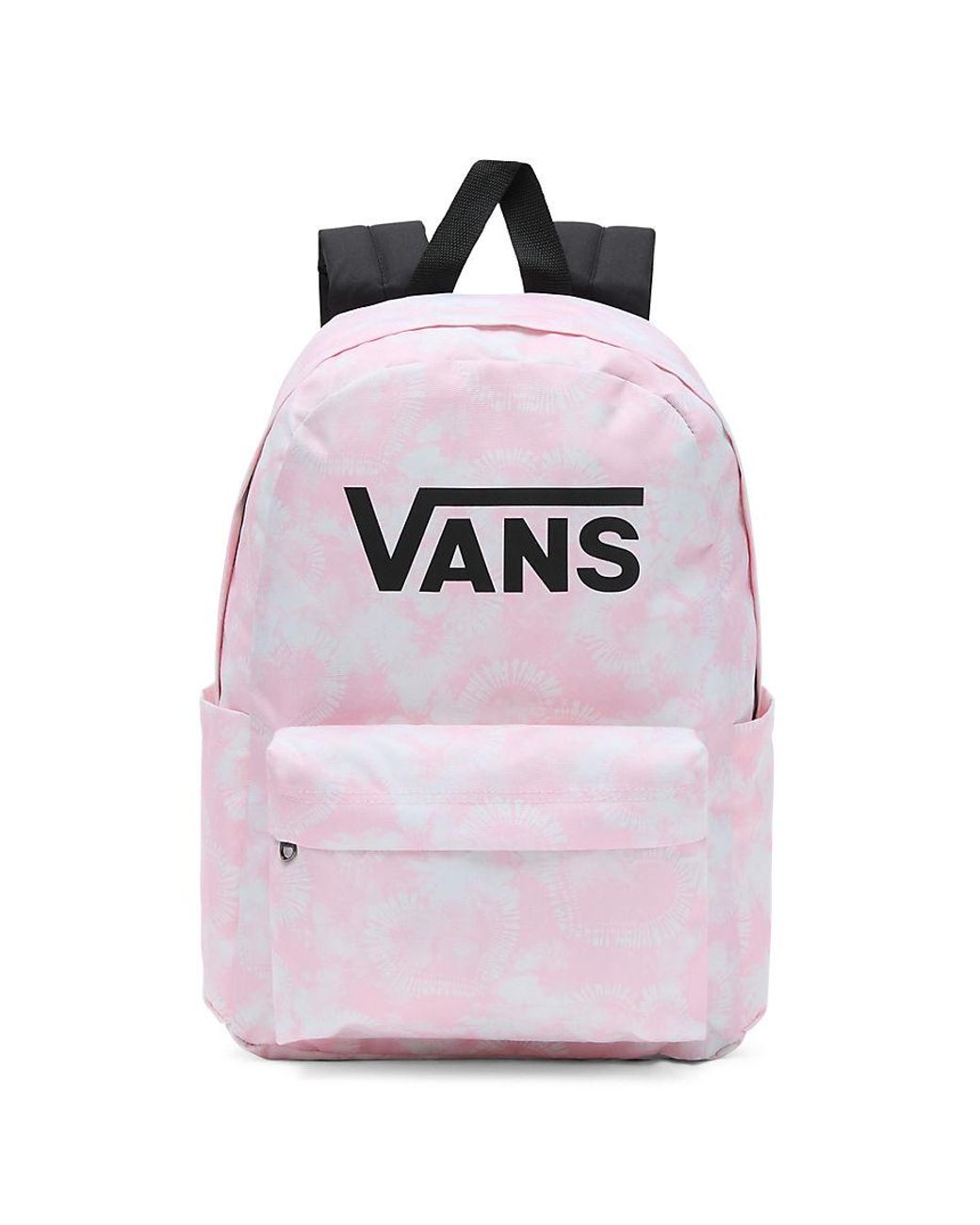 Grey and cheap pink vans backpack