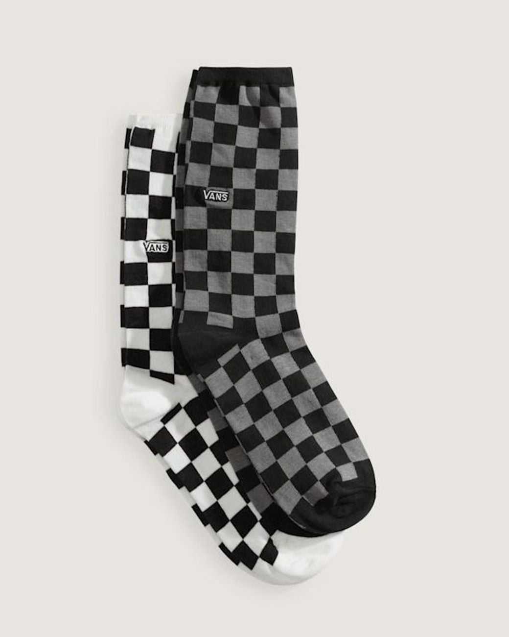 Vans White Ticker Crew Socks (2 Pairs) Size: L (8.5-12​ for men