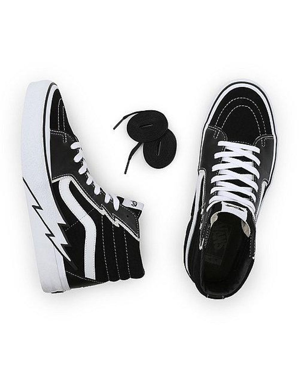 Bolt High Top Black White Vans Vans Vault By X Mastermind World