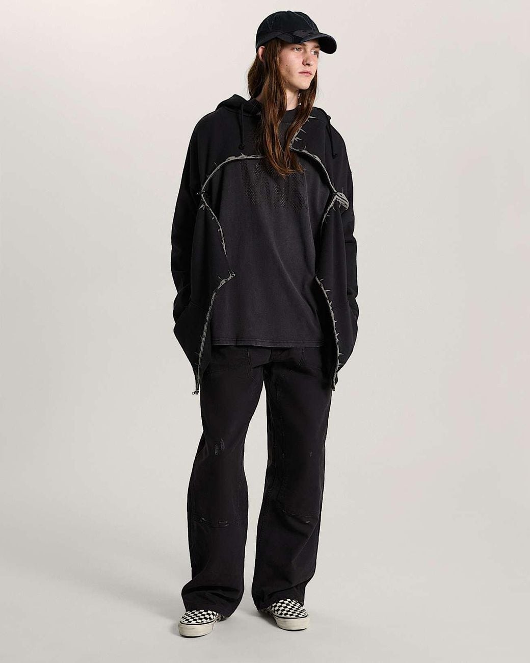 Vans A.O.D. By Slam Jam T Kapuzenjacke, Herren, Größe in Black für Herren