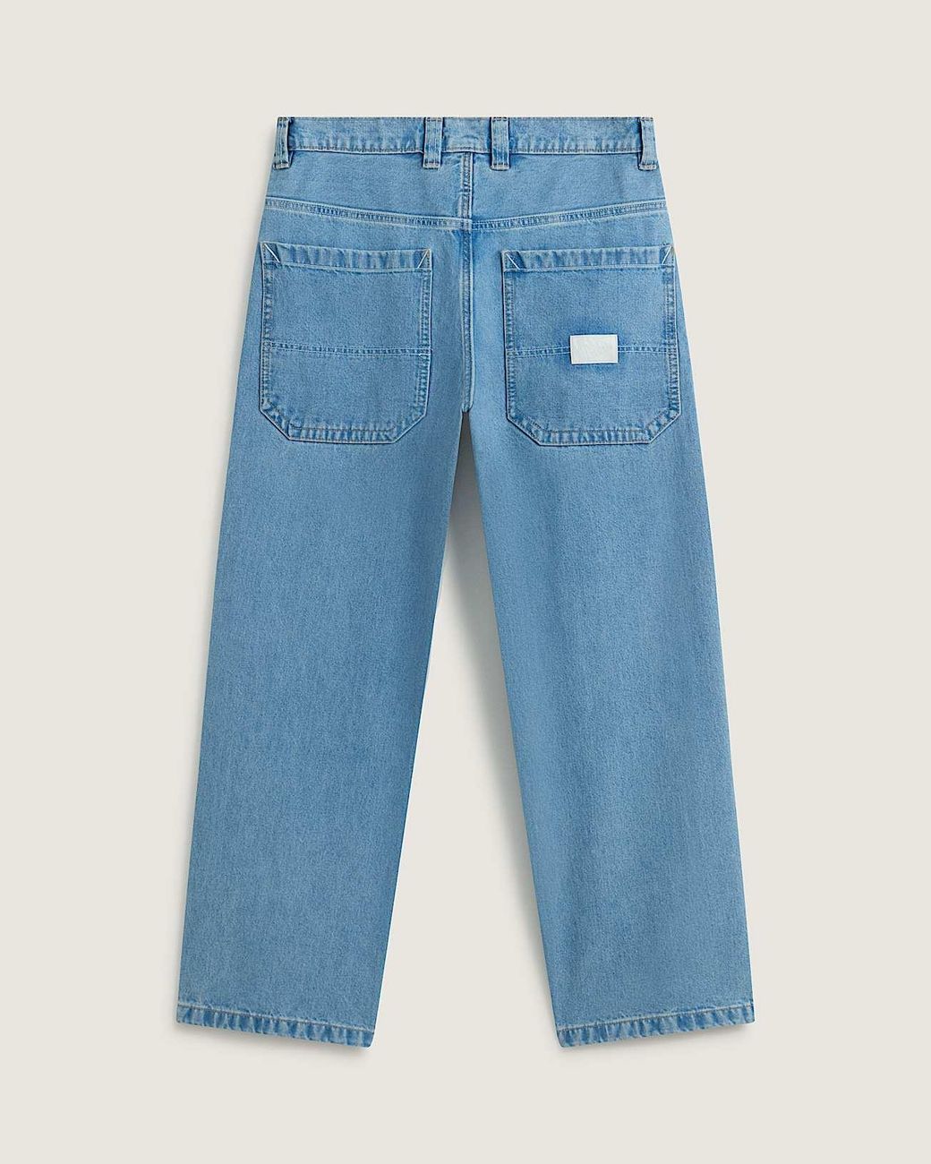 Vans Blue Drill Chore Baggy Carpenter Pant Light Stonewash for men