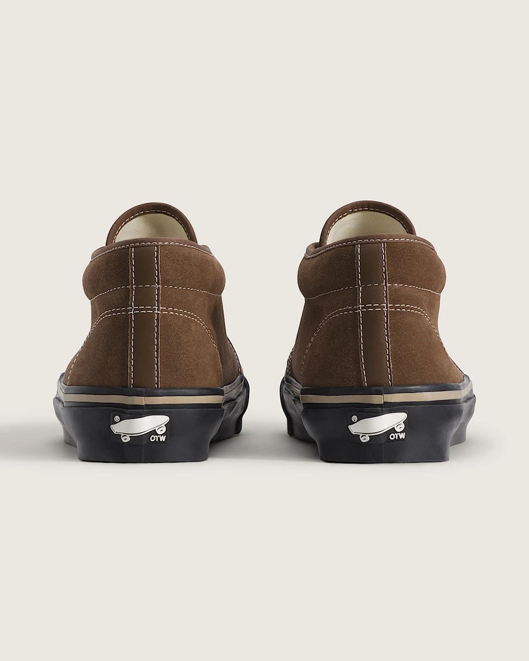Vans Brown Otw Chukka 49 Vibram Shoes for men