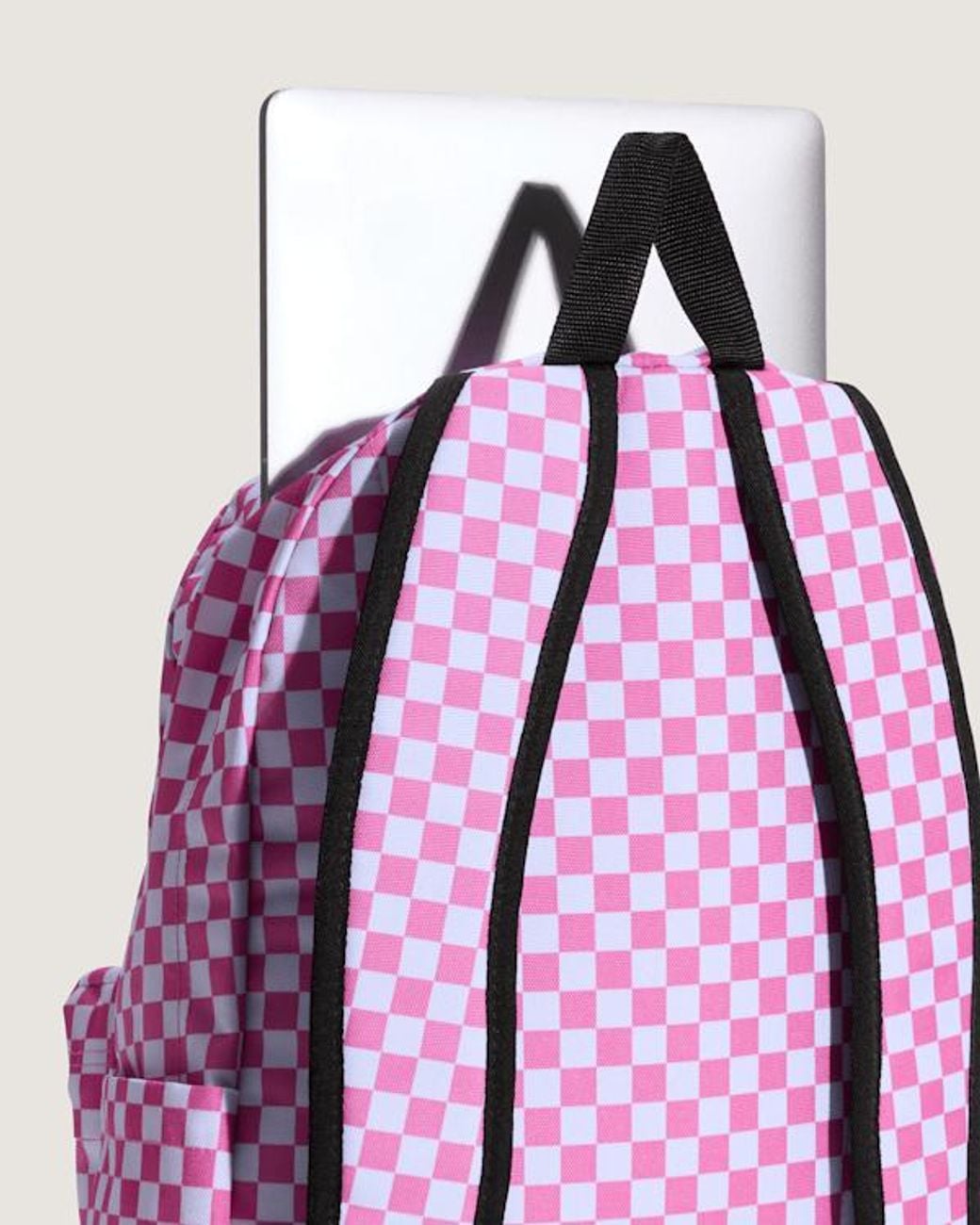 Vans Pink Old Skool Checkerboard Backpack for men