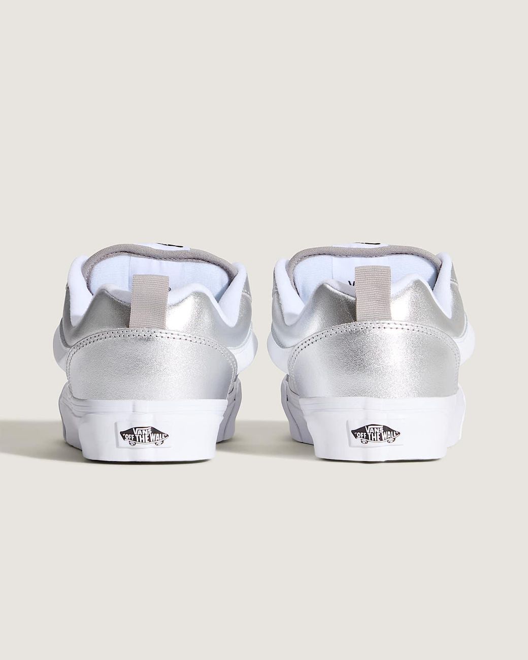 Vans White Knu Skool Shoes for men