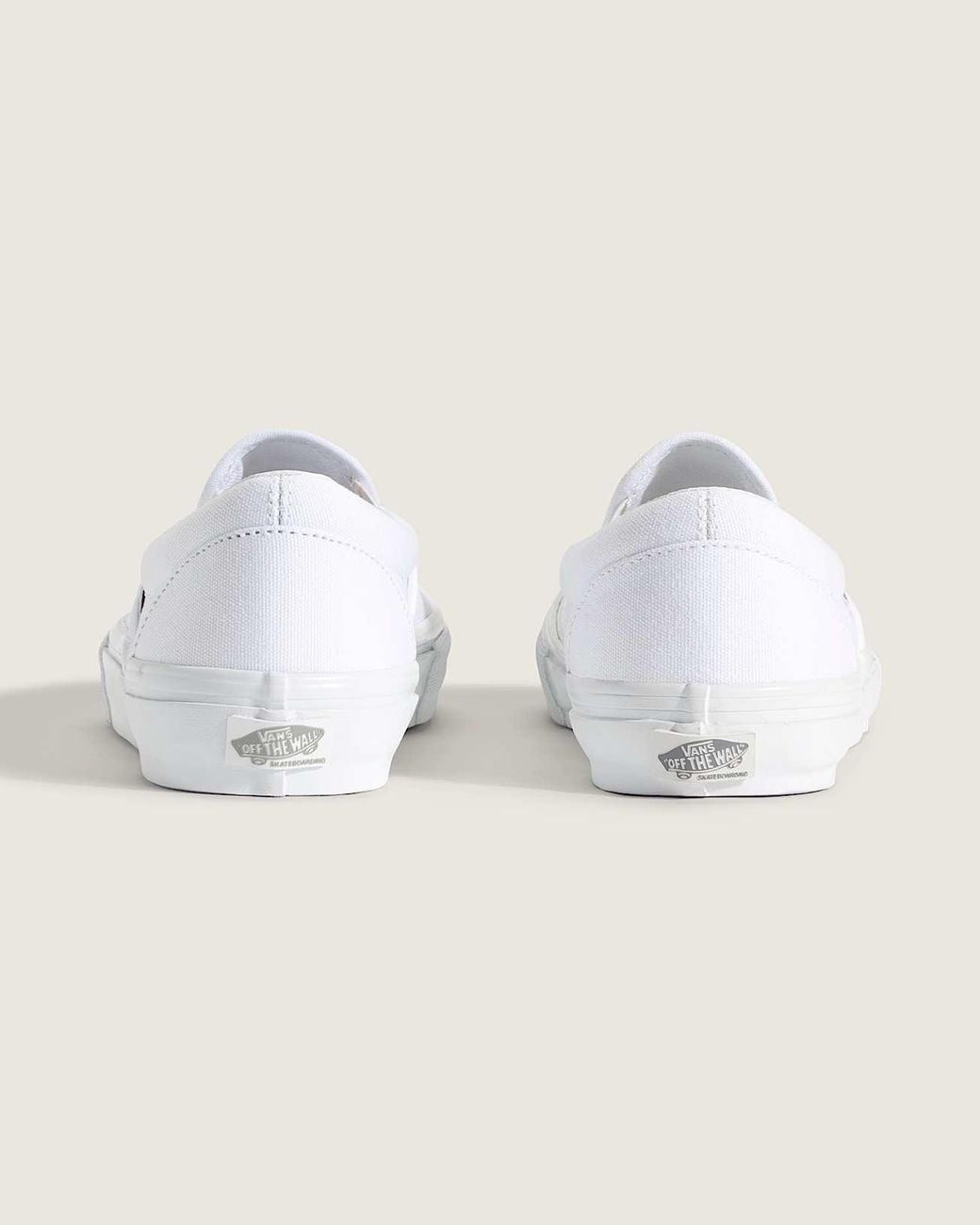 Vans White Skate Slip-On Shoes for men