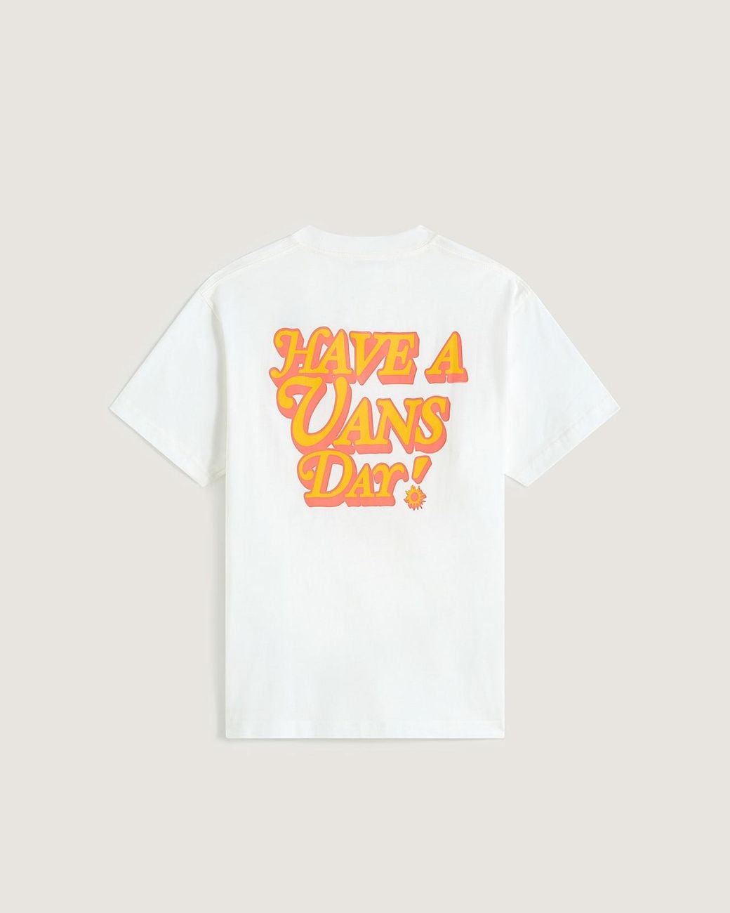 Vans White Have A Day Ss Tee for men