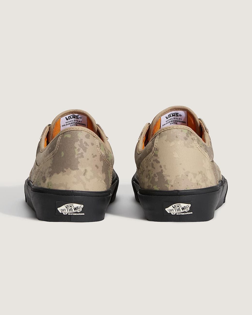 Vans Brown Skate Curren Caples Shoes for men