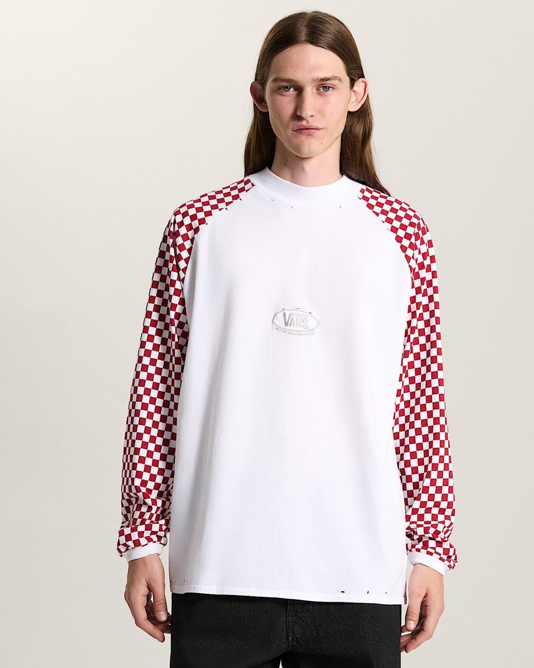 Vans A.O.D. By Slam Jam Racing Langarmshirt, Herren, Größe in Pink für Herren