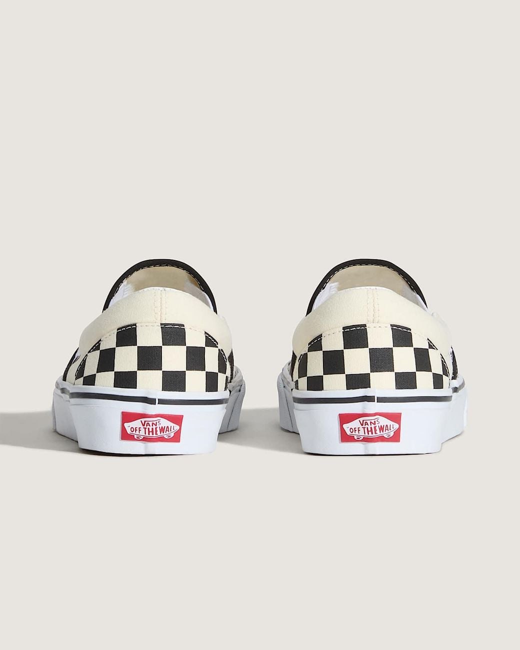 Vans Metallic Checkerboard Classic Slip-On Shoes for men