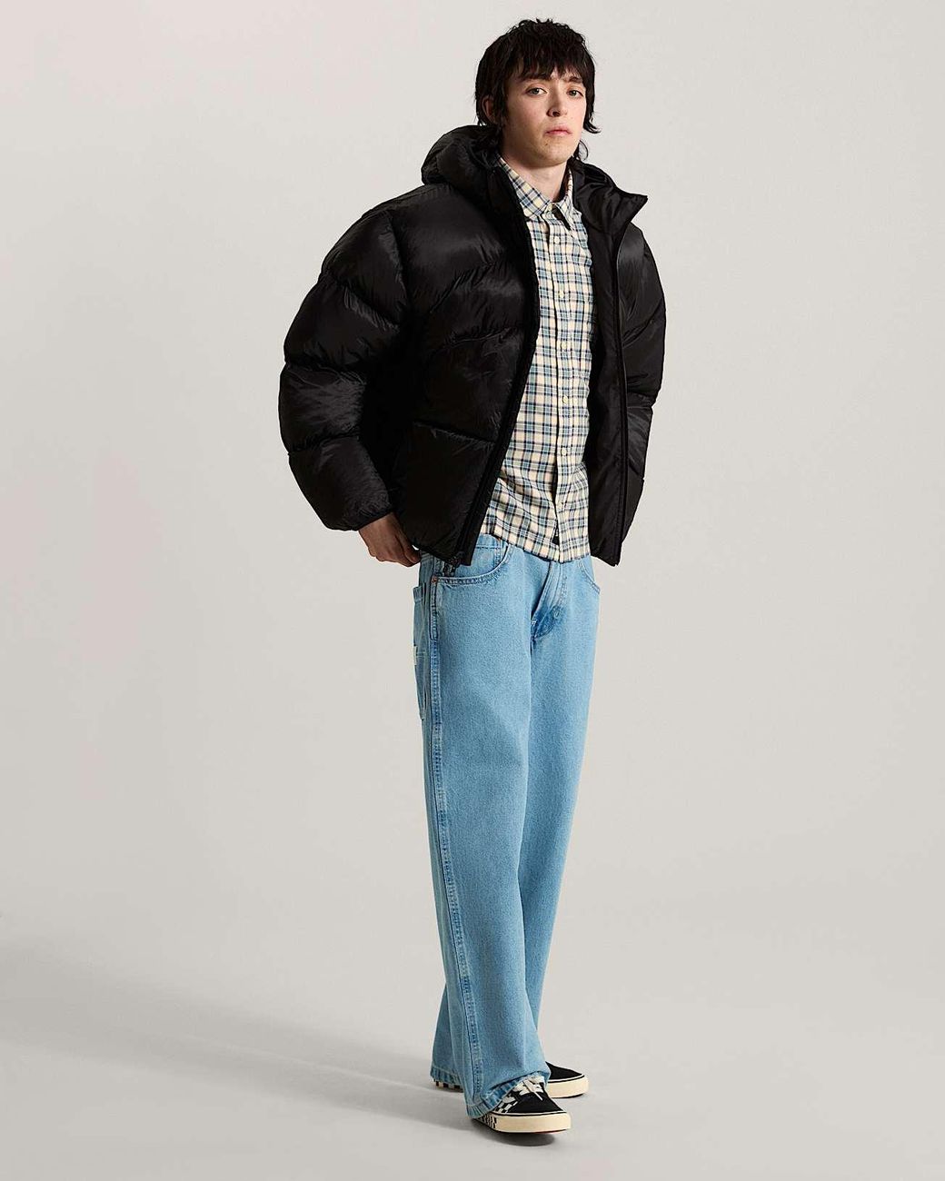 Vans Black Hawkings Puffer for men