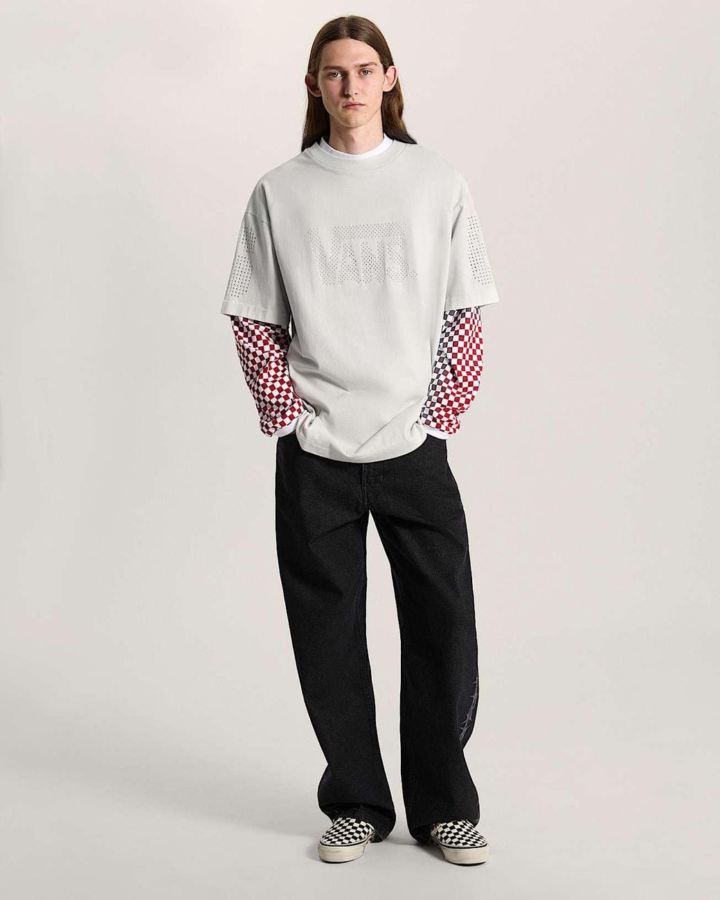 Vans A.O.D. By Slam Jam Lasered T-Shirt, Herren, Größe in White für Herren