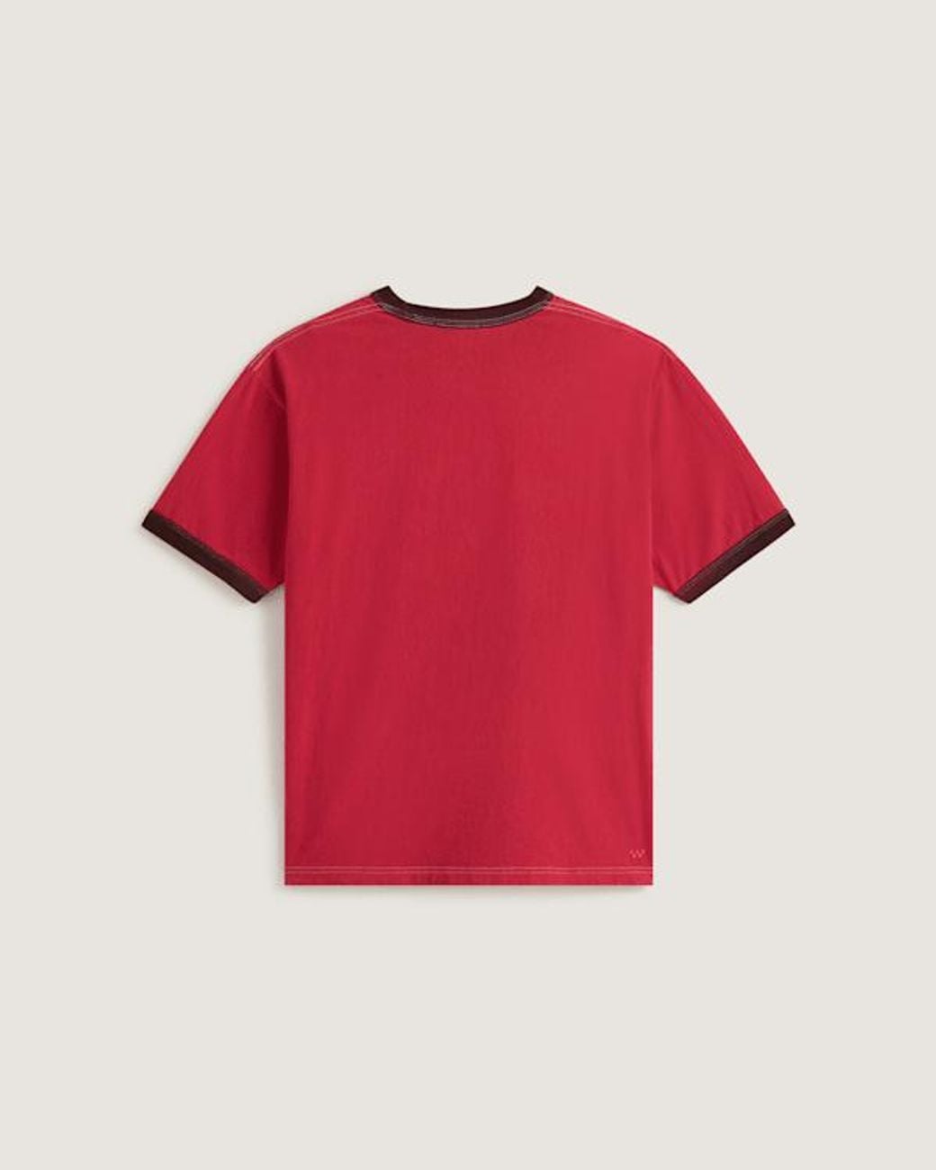 Vans Flame Face Tee, Grootte in het Red voor heren
