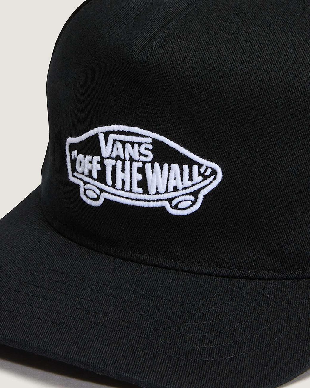 Vans Black Classic Snapback Hat for men