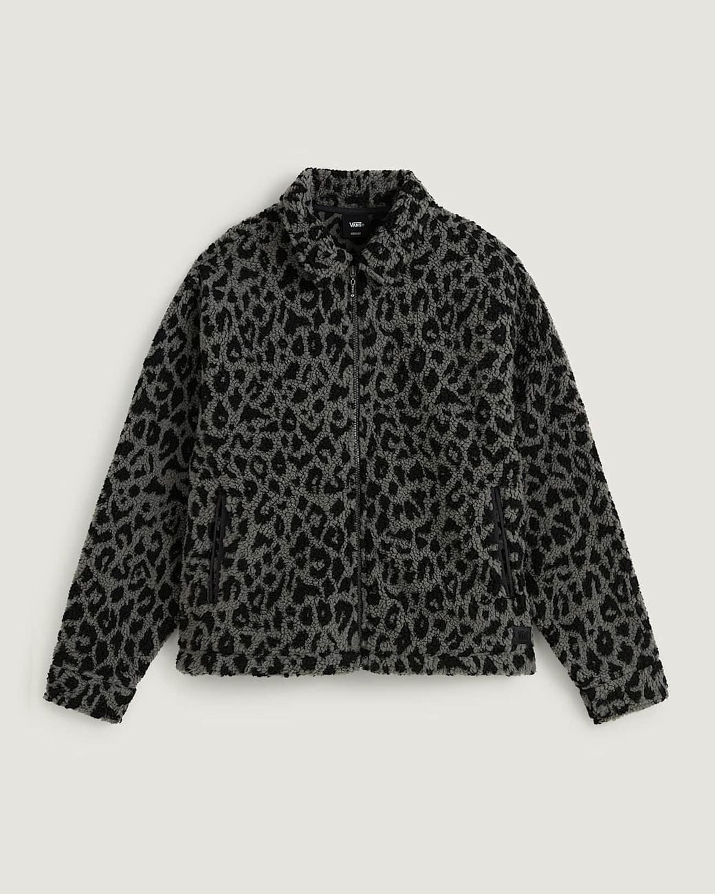 Vans Black Yukon High Pile Jacquard Jacket for men